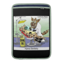 Funny Hyena Dentistry IPad & Laptop 13 In Sleeve. Sleeves For MacBook Air