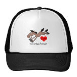 Funny I love my crazy horse Hats