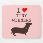 Funny I Love Tiny Wiener Dachshund