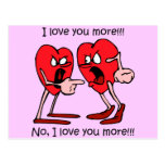 Funny I love you Post Card