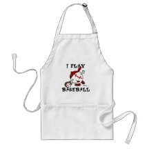 Funny I Play Baseball Tshirts and Gifts Apron