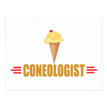 Funny Ice Cream Shop Post Cards