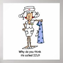 Funny ICU Nurse T-shirts and Gifts