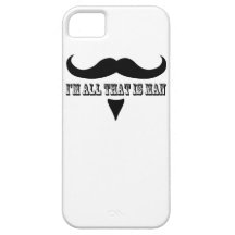 Funny I'm all that is man design iPhone 5 Covers