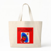 funny insult joke tote bag