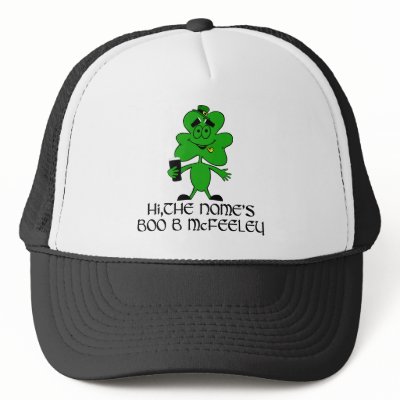 Funny Irish name Trucker Hat by Shamrockcity