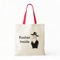 Funny Jewish rabbi - cool cartoon Bag