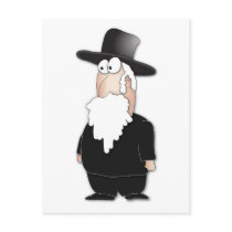 Funny Jewish rabbi - cool cartoon