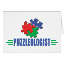 Funny Jigsaw Puzzle Greeting Card