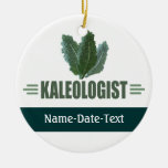 Funny Kale Christmas Tree Ornament