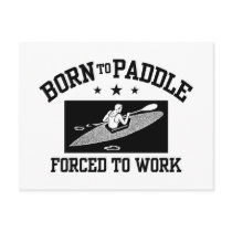Funny Kayaking Post Cards