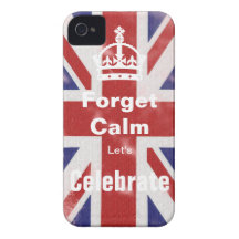 Funny Keep Calm iphone 4 cases