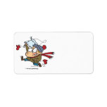funny kid steals fake santas beard address labels