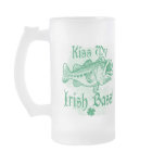 Funny Kiss My Irish Bass Gear Coffee Mug