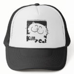 Funny Kitten | Smart Cat t Shirt Trucker Hat