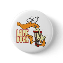 funny lame duck cartoon pins