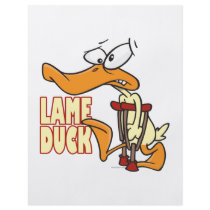 funny lame duck cartoon flyer