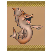 Funny Laughing Fish Flyer Design
