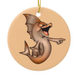 Funny Laughing Fish Ornament
