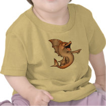 Funny Laughing Fish Tee Shirts