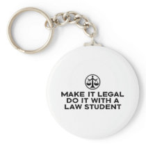 Funny Law Student Keychains