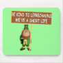 Funny Leprechaun Mouse Pads