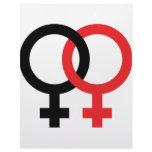 funny lesbian icon letterhead