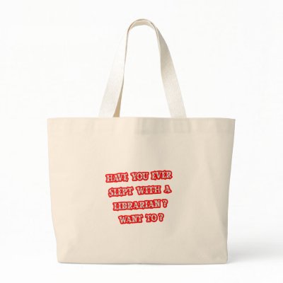 Funny Librarian Pick-Up Line Bag by Jobs_And_Occupations