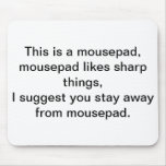 Funny Little mousepad