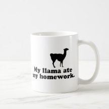 Funny Llama Mug