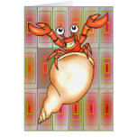 Funny Lobster Greeting Card