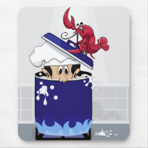 Funny Lobster Mouse Pads