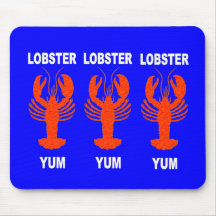Funny lobster mousepads