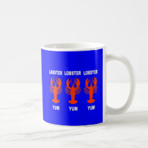 Funny lobster mugs
