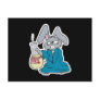 funny mad rabbit post cards