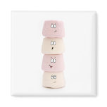funny marshmallow characters