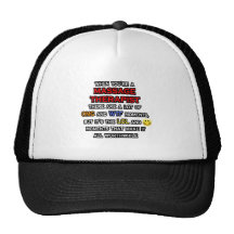 Funny Massage Therapist ... OMG WTF LOL Mesh Hats