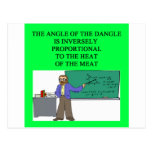 funny math equati post card