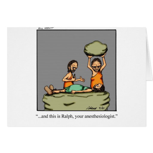 Funny Medical Gifts! Greeting Card