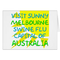 Funny MELBOURNE T-Shirts & Gifts! cards