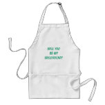 Funny Men's "WILL YOU BE MY GRILLFRIEND?" Aprons