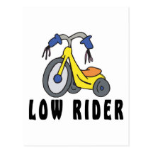 Funny Mexican Low Rider Post Cards