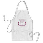 Funny mom quotes on t-shirts and gifts for mom. apron