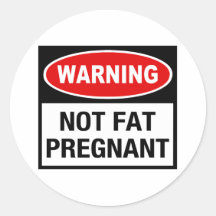 Funny Mom To Be Sticker