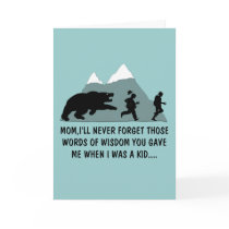 Funny Mom's birthday Greeting Cards