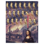 Funny Mona Lisa & David letterhead