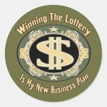 Funny Money Gifts Stickers