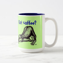 Funny monkey coffee mug