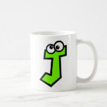 Funny Monogram Letter J Coffee Mugs