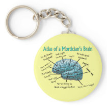 Funny Mortician Gifts Keychain